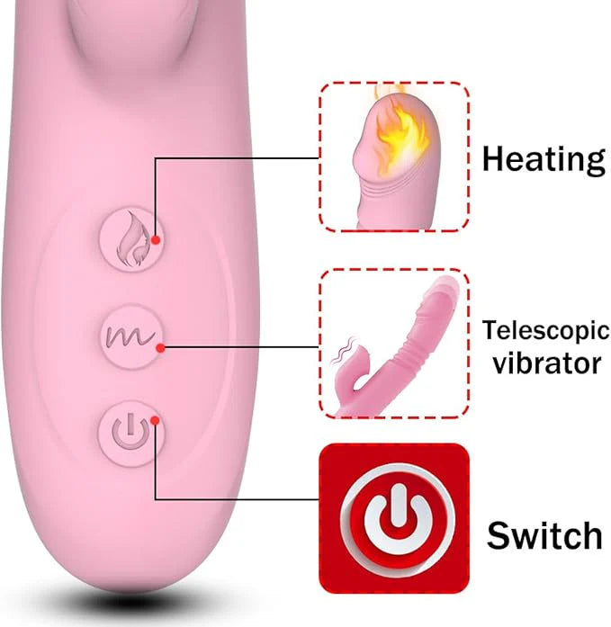 VIBRADOR SAGA doble estimulación