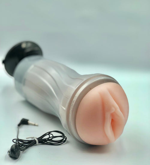 VAGINA CON VIBRACION STACY CON GEMIDOS