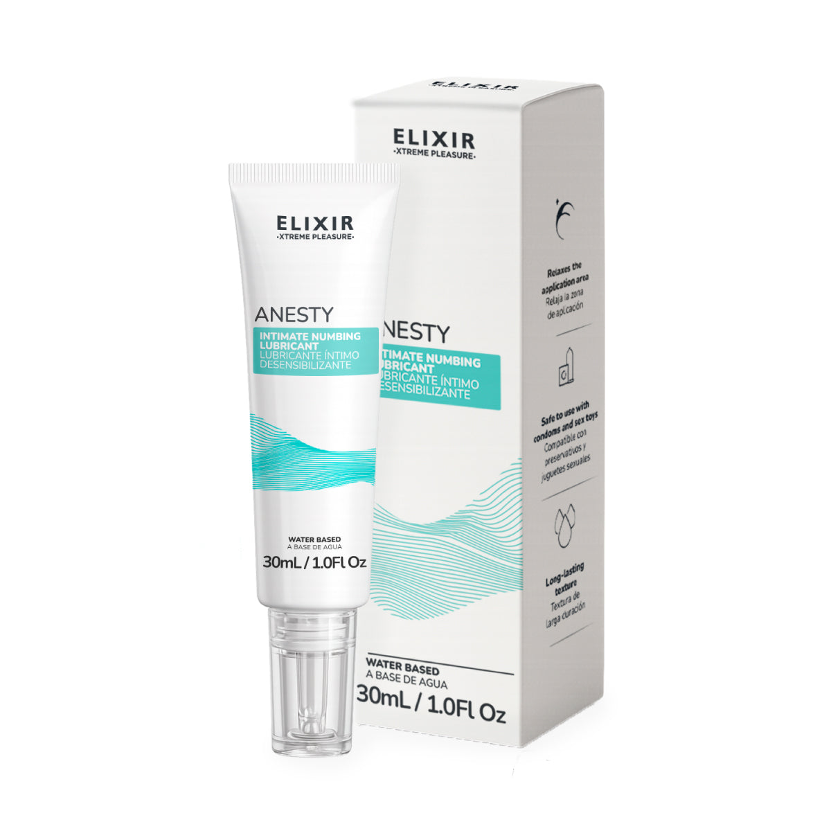 Elixir Anesty Lubricante íntimo Anal Desensibilizante 30 ml
