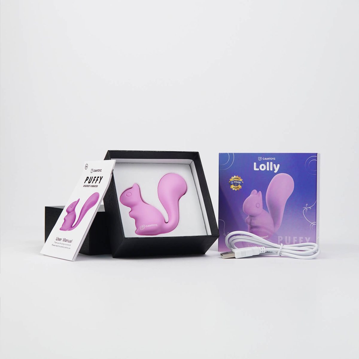 Vibrador Puffy Lolly recargable