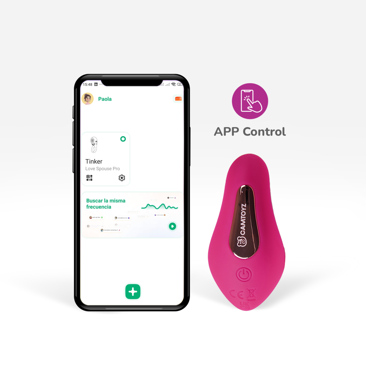 Vibrador Para Panty Tinker Majestic Con App