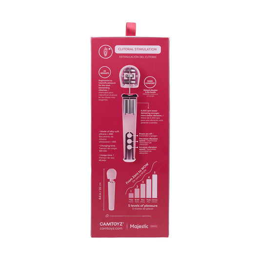 Intense vibrador Wand con App Camtoyz