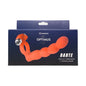 Optimus Anillo Vibrador y Consolador Dante Rojo