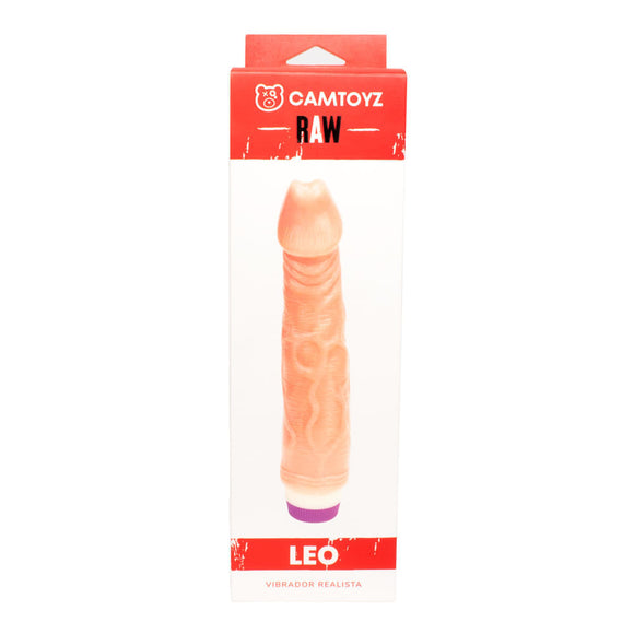 Raw Vibrador Realista Leo 21,8 cm Piel