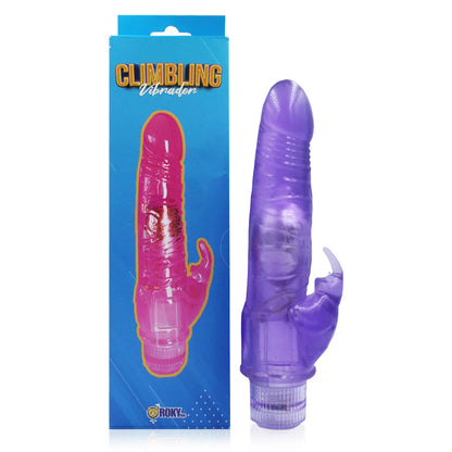Vibrador Con Estimulador Clitoris Rabbit Crystal
