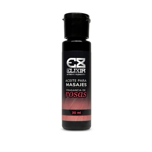 Aceite para Masajes Elixir aroma rosas