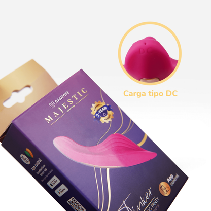 Vibrador Para Panty Tinker Majestic Con App