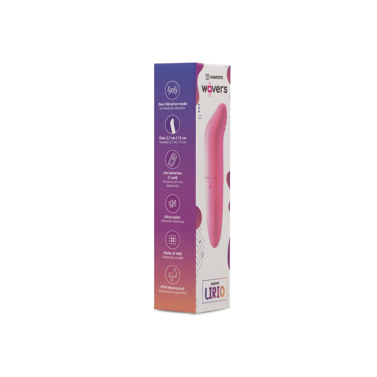 Vibradora Lirio Camtoyz