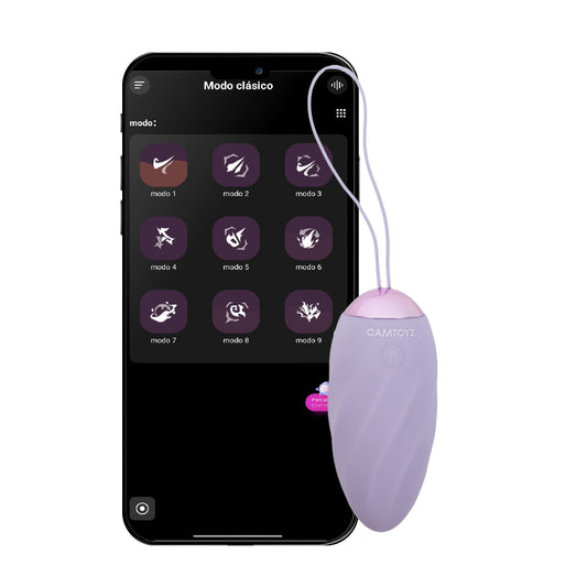 Eggy Huevo vibrador con app Camtoyz