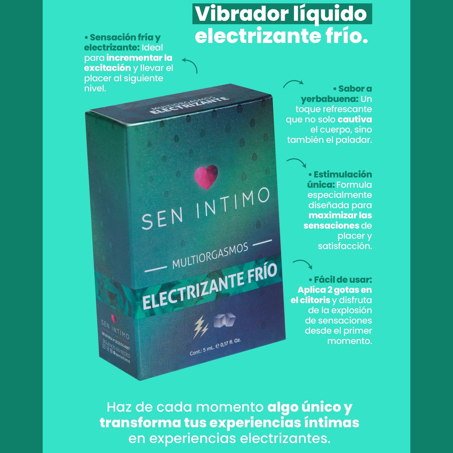 ELECTRIZANTE FRIO SEN X5ML