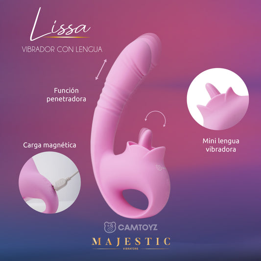Estimulador con Lengua Lissa Camtoyz