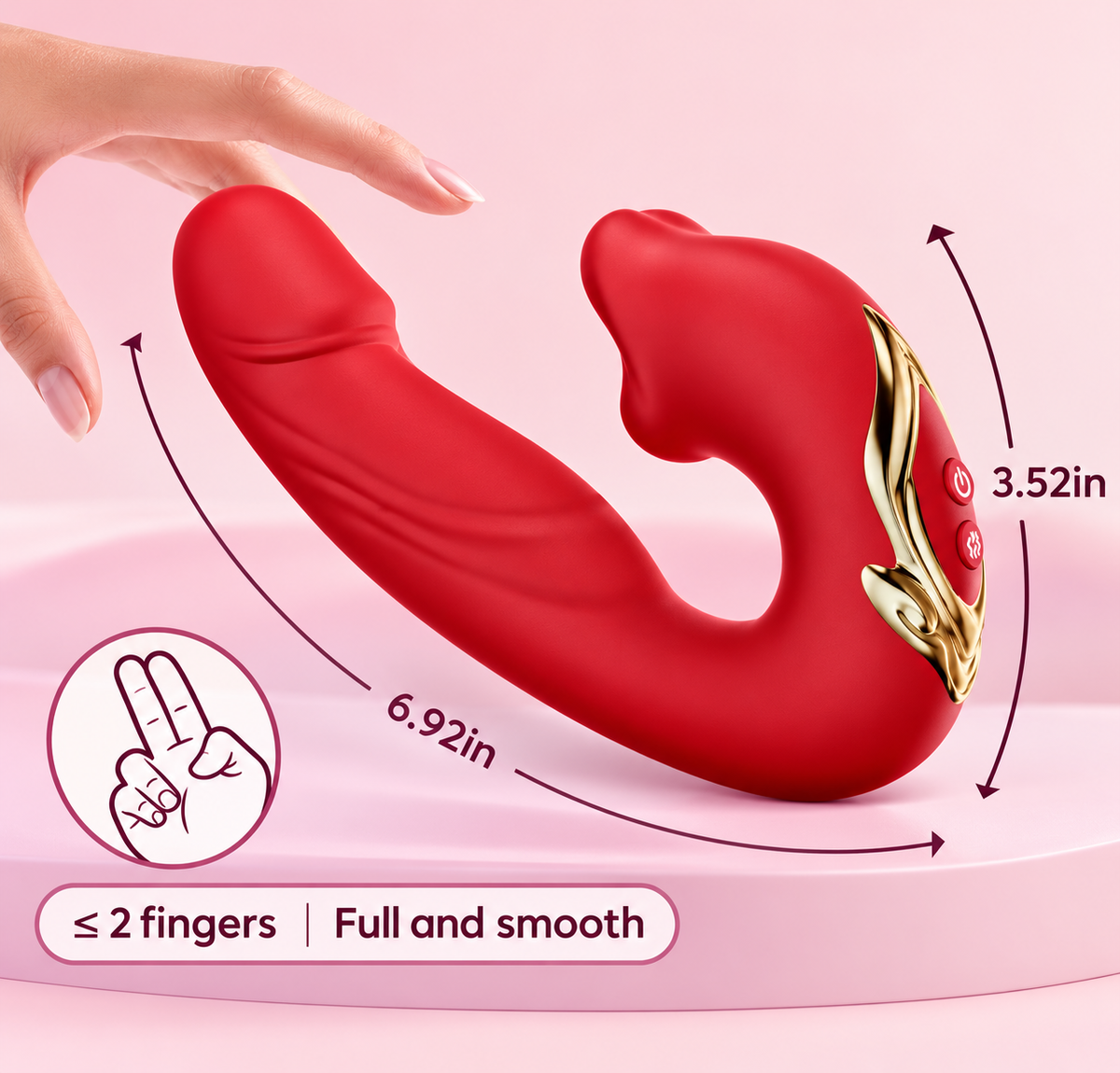 Vibrador Consolador Doble Estimulacion