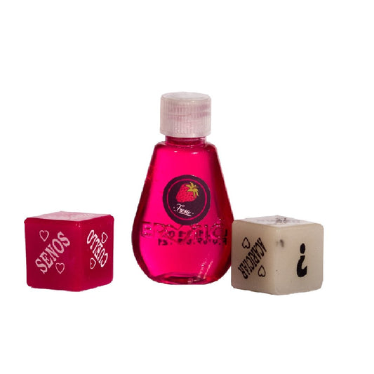Aceite Caliente Con Dados eróticos - manzana erótika
