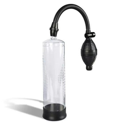 Bomba de Pene Manual 21 cm con Pera - power pump - manzana erótika