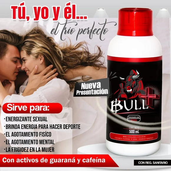 BULL ENERGY Liquido 500 ml - manzana erótika