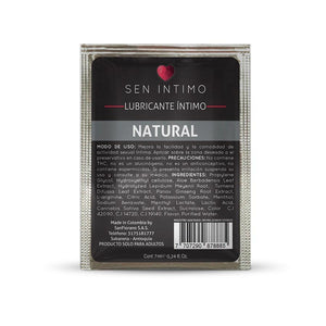 LUB. ÍNTIMO SEN NATURAL SACHET x 7 ml - manzana erótika