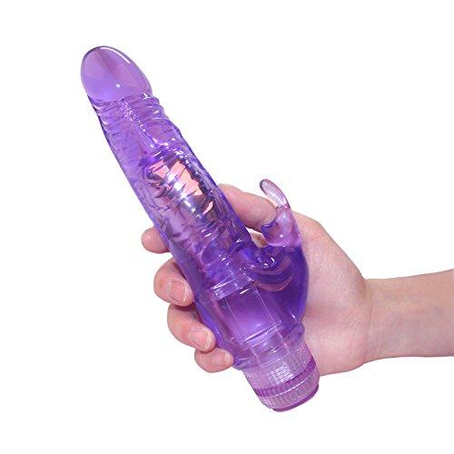 Vibrador Con Estimulador Clitoris Rabbit Crystal - manzana erótika