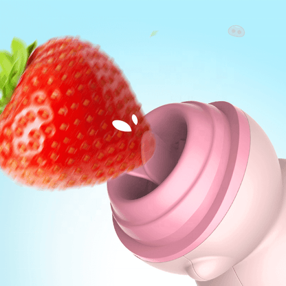 Vibrador De Clitoris Con Lengua Pig Estimulador De Clitoris ORIGINAL - manzana erótika